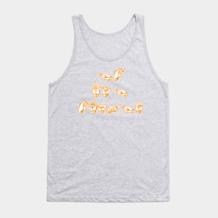 ASL - Go Big Orange Tank Top